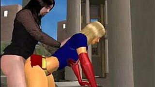 [Fantasy-3dSexVilla 2] Slutty Supergirl anally fucked porn video